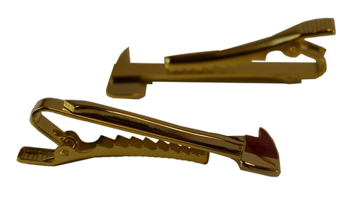 Fire Axe Tie Bar Gold
