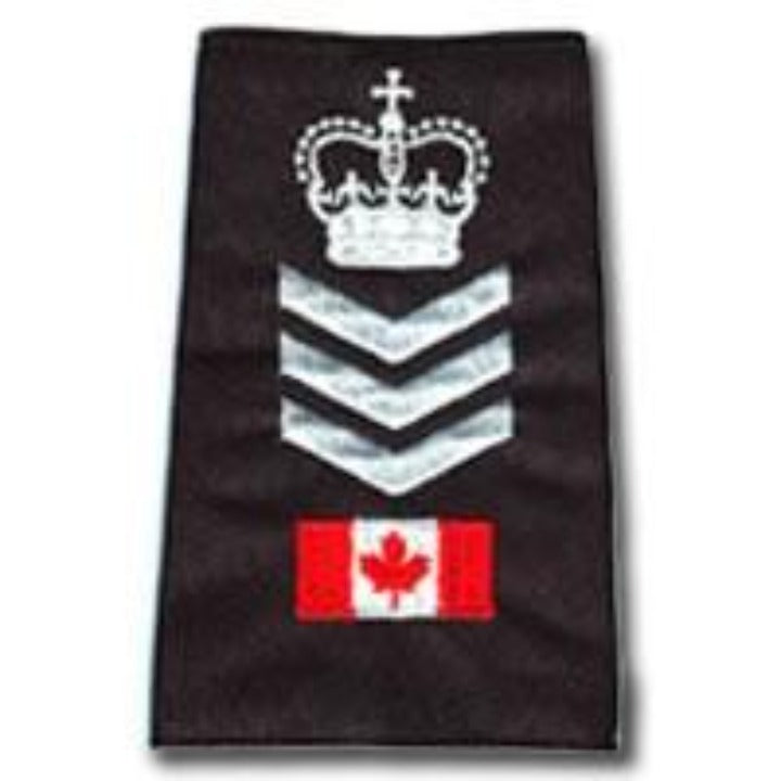 STAFF SERGEANT Canada Flag Silver Slip-Ons
