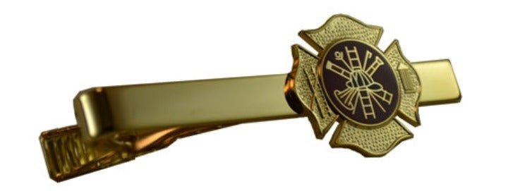 Maltese Cross Gold Tie Bar