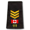 SERGEANT Gold Canada Flag