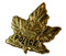 POLICE Maple Leaf Gold Pin