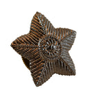 MILITARY Star Silver Pin