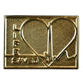 Life Saved Gold Lapel Pin - LF95G