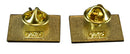 LF95G LIFE SAVED Gold Lapel Pin