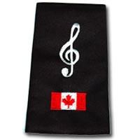 MUSICAL Canada Flag Slip-Ons