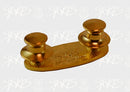 Firefighter Oval Gold Pin