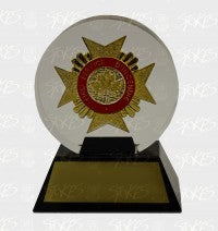 AW02 Acrylic Circle Award (badge sold separately)