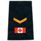 1 Chevron Gold Canada Flag Slip-Ons