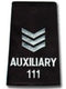 Auxiliary Sergeant # Slip-Ons