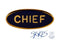 CHIEF Rank Oval Pin