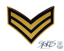 CORPORAL Gold Pin