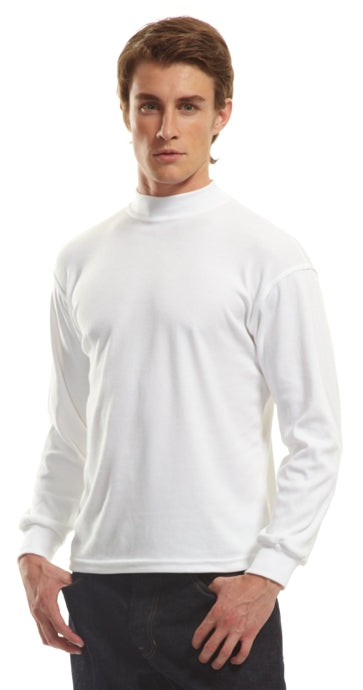 MOCKNECK LONG SLEEVE SHIRT