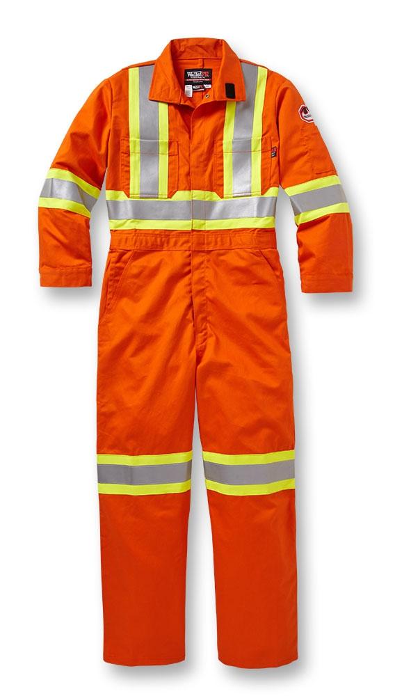 CSA STRIPED HI-VIS COVERALL - C620510G