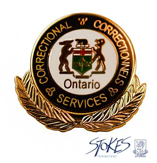 Ontario Corrections Pin - LC502