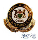 Ontario Corrections Gold Pin