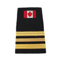 2-1/2 Bar Gold OAFC w/Can Flag Slip-On - EF231CG