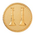 2-Trumpet Solid Pin - LF072