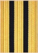 3 Bar Gold Multi Uniform Braid