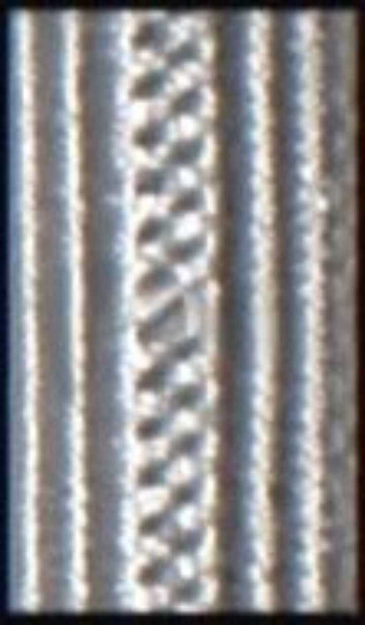 1/4" Silver Cello Uniform Braid