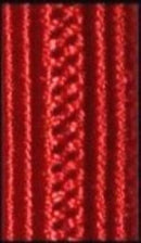 1/4" Red Cello Uniform Braid