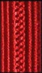 1/4" Red Cello Uniform Braid