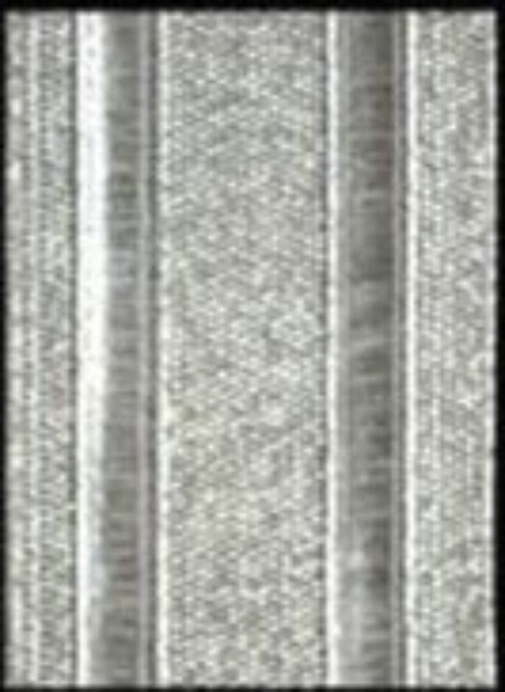 1-1/2" Metallic Silver Uniform Braid