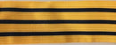 4 Bar Gold Uniform Braid