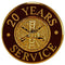 20 Yrs Service Gold Pin Red