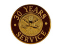 30 Yrs Service Gold Pin Red - LF230GR