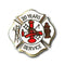LF428G 20 Yrs White Fire Service Pin