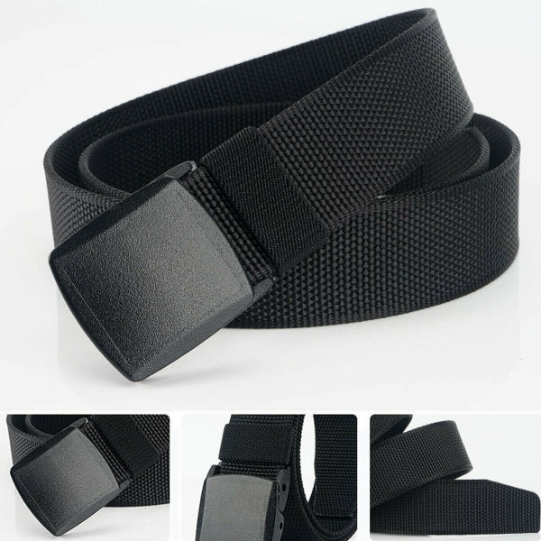 Military Tactical Web Belt and Buckle