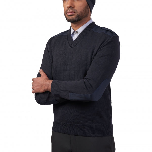 Commando Sweater Small Button Down Black