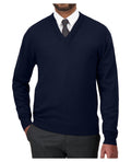 Pullover Uniform Sweater-V Neck - P2010