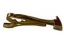 Fire Axe Tie Bar Silver