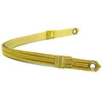 METALLIC Double Gold Cap Strap