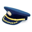 Deputy Chief 1 Row Maple Leaf Cap SC402