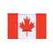 CANADA Flag Crest 2" x 1"