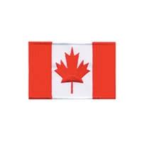 CANADA Flag  .5" X 1.0" Crest