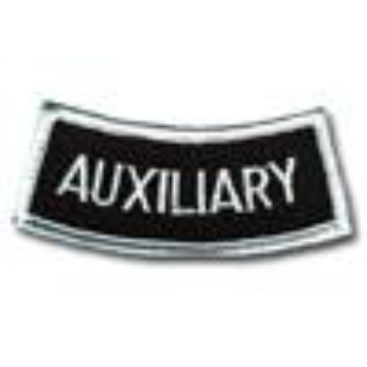 Auxiliary Crest Curved Silver