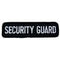 SECURITY GUARD Crest Silver