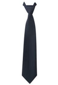 Ladies Clip-on Tie Black - TE01LB