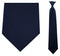 Ladies Clip-on Tie Navy Blue