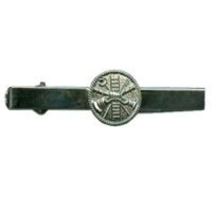 Firefighter Silver Tie Bar