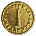 Lieutenant 1-T Gold Button - BU41GL/S