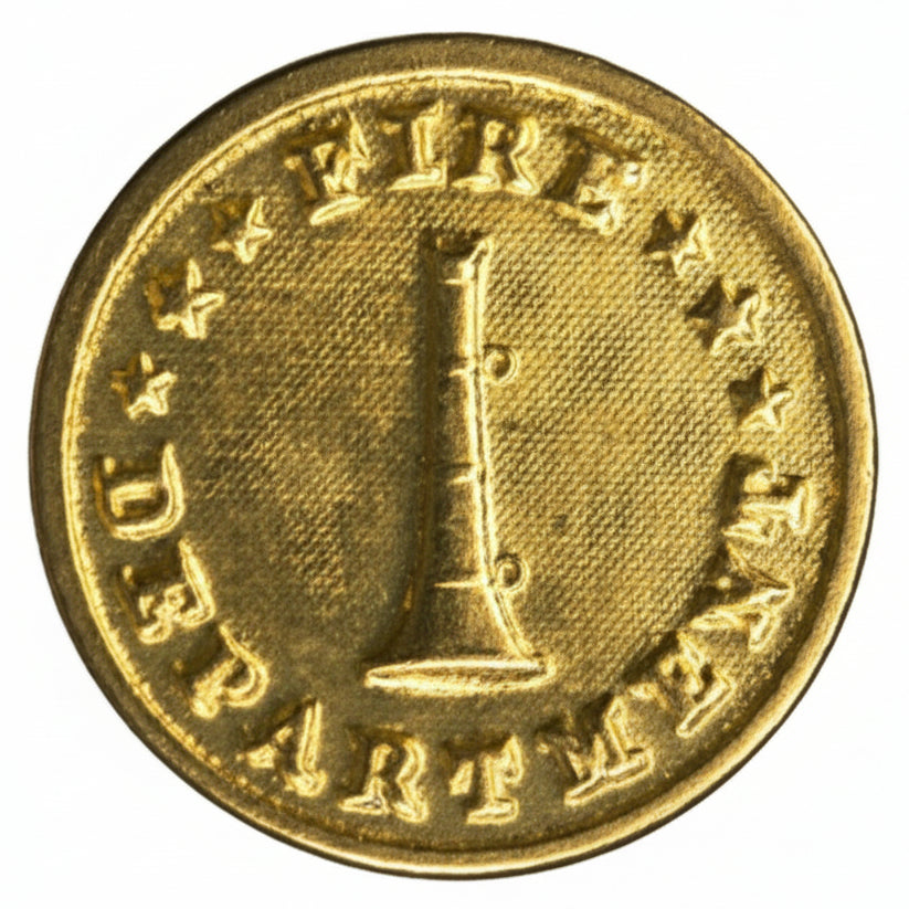 Lieutenant 1-T Gold Button - BU41GL/S | STOKES INTERNATIONAL
