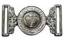 Police Service Buckle Silver