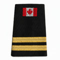 2 Bar Gold OAFC w/ Can. Flag Slip-On - EF23CG
