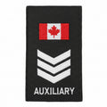 Auxiliary Sergeant Canada Flag Slip-Ons - EP31SC
