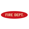 Fire Dept. Oval Gold Pin - LF146G
