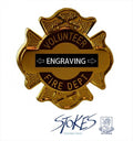 Maltese Cross Vol. Fire Dept. Pin - LF010